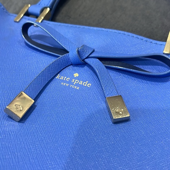 Kate Spade ♠️ Blue Bag - Picture 3 of 12